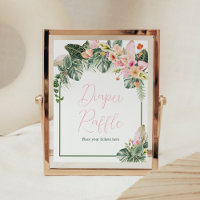 Aloha Baby shower Déchets Raffle