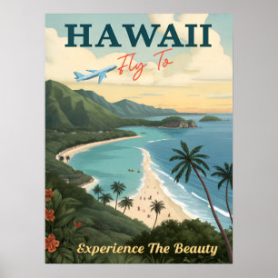 Affiche Aloha du Paradis : Hawaii