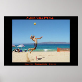 Affiche Aloha Jump Serve