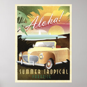 Affiche Aloha ! Paradis tropical d'été
