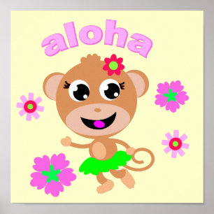 Affiche aloha singe screen.ai