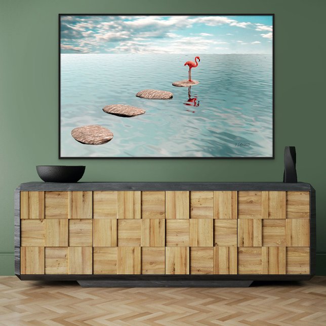 Affiche Alone – Quiet Balance (Créateur téléchargé)