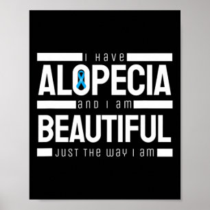 Affiche Alopecia Et Je Suis Belle La Façon Dont Je Suis Co