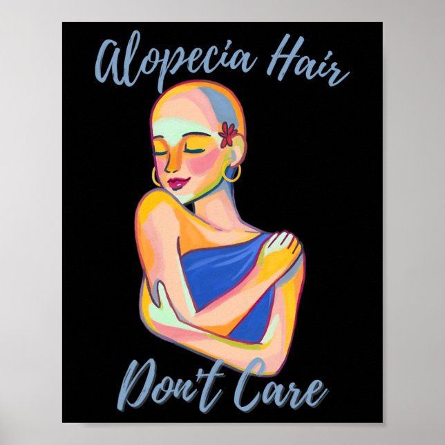 Affiche Alopécie pour femmes1  (Devant)
