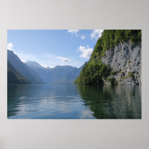 Affiche Alpes bavaroises de Königssee