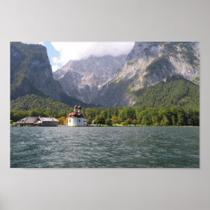 Affiche Alpes bavaroises de Königssee