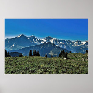 Affiche Alpes de Suisse