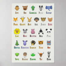 Alphabet animal (allemand)