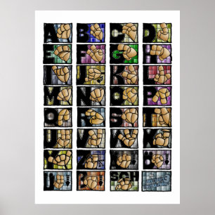 Affiche Alphabet digital français 3 (2025)