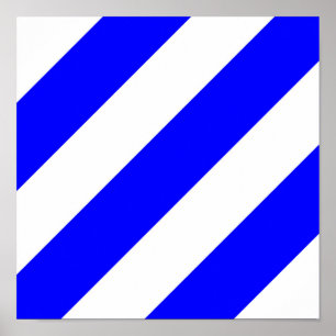 Affiche alphabet maritime numéro six symbole drapeau