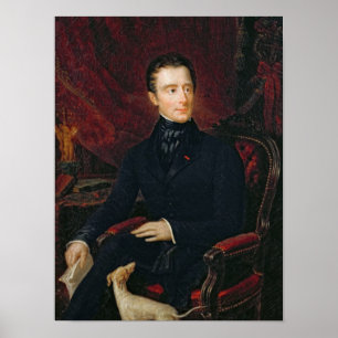 Affiche Alphonse de Lamartine