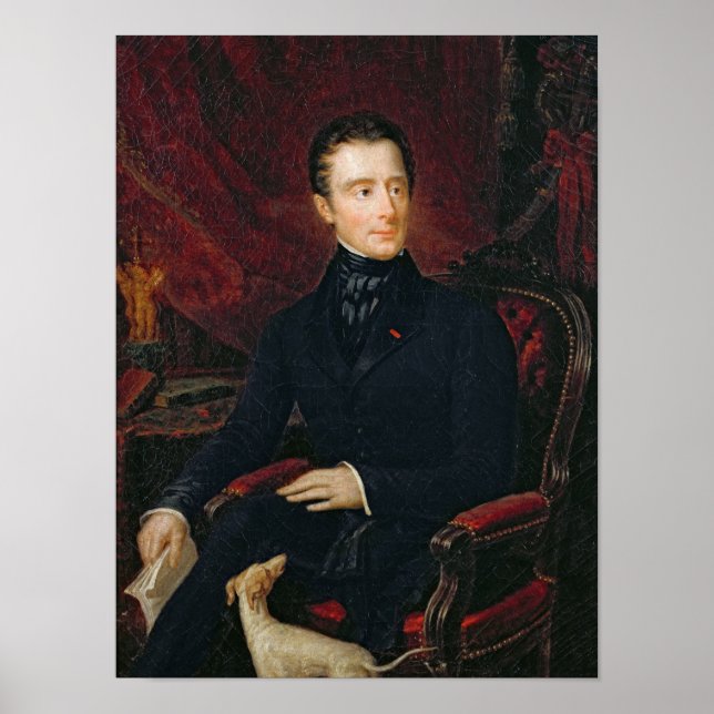 Affiche Alphonse de Lamartine (Devant)