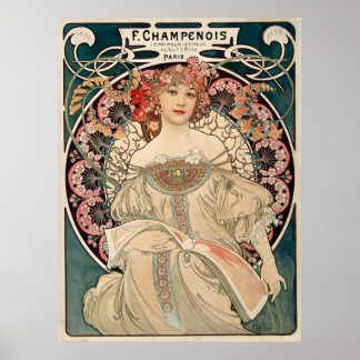 Affiche Alphonse Mucha
