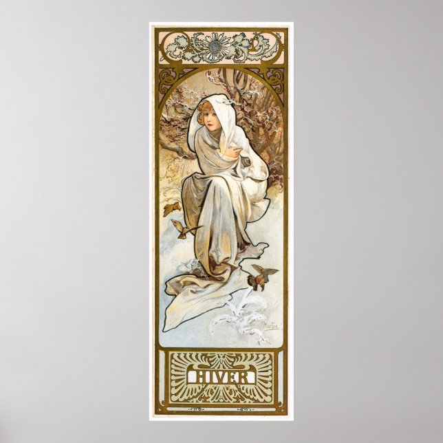 Affiche Alphonse Mucha (Devant)