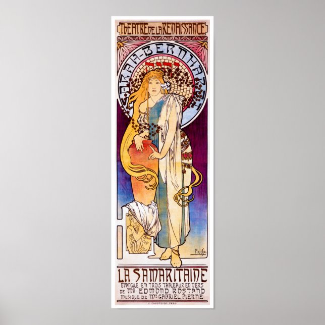 Affiche Alphonse Mucha (Devant)