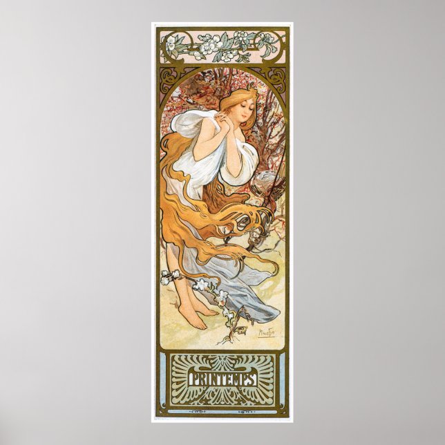 Affiche Alphonse Mucha (Devant)