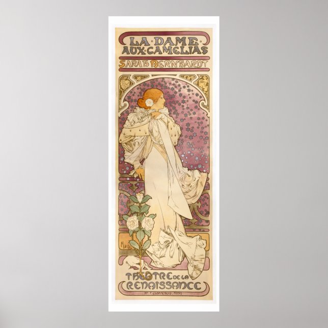 Affiche Alphonse Mucha (Devant)