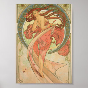 Affiche Alphonse Mucha - Dance
