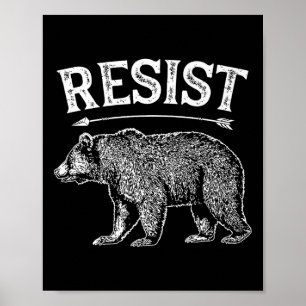 Affiche Alt Us National Park Reste Service T Shirt Bear V