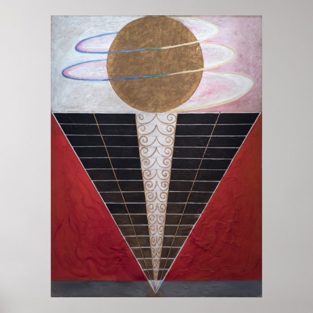 Affiche Altarpice n° 2, Hilma af Klint (Devant)