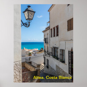 Affiche Altea, Coût Blanca, Espagne