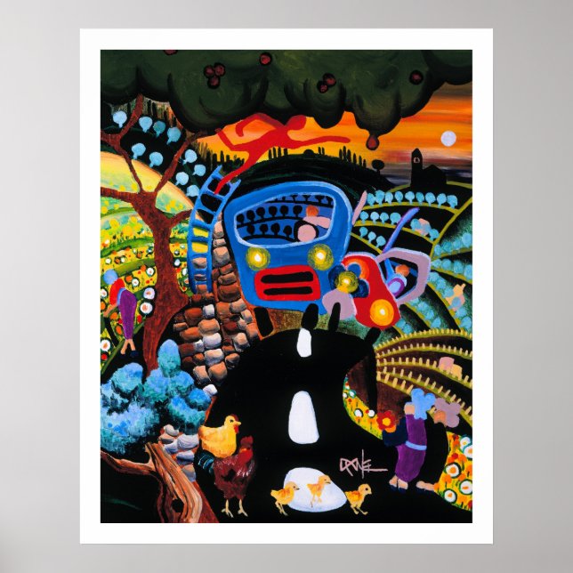 Affiche Alterini à Fronzano (Devant)