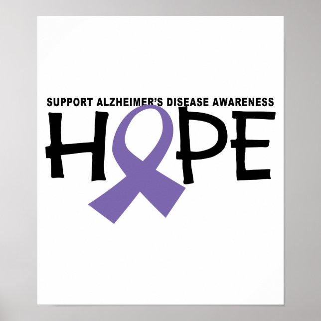Affiche Alzheimers Hope (Devant)