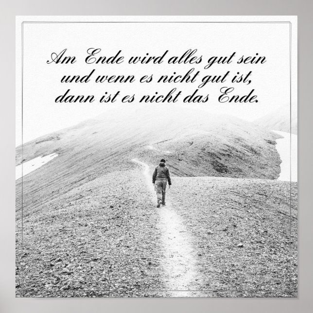 Affiche Am Ende avec alles gut sein (Devant)