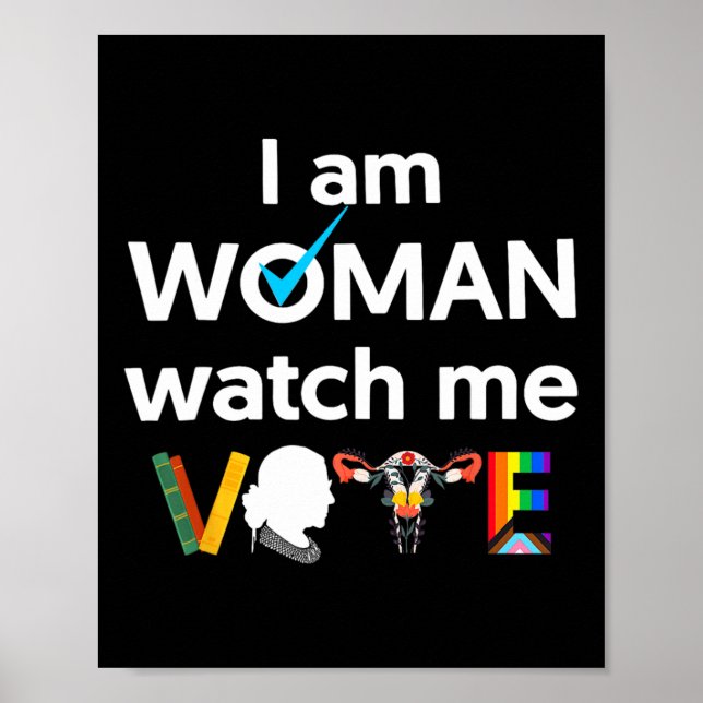 Affiche Am Woman Me Watch Vote 1 (Devant)