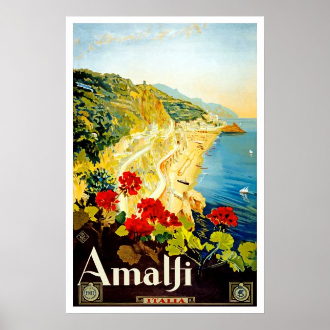 Affiche Amalfi Coast (Devant)