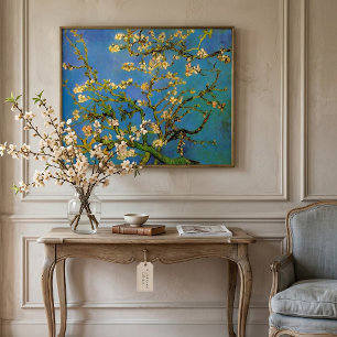 Affiche Amandier en fleurs de Vincent van Gogh