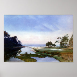 Affiche Amanecer en la ría/Sunrise sur l'estuaire