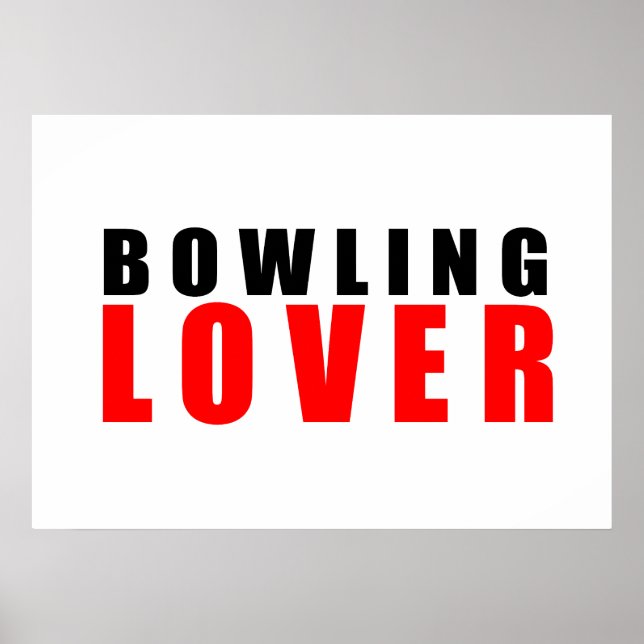 Affiche Amant de bowling (Devant)