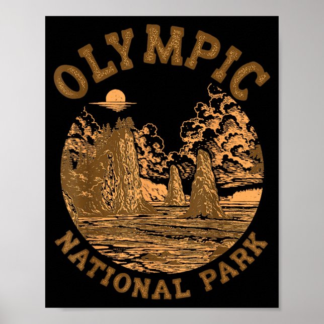 Affiche Amant de la nature itinérant du parc national Olym (Devant)