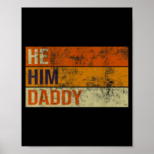 Affiche Amant Papa Citation drôle de la Saint-Valentin Lui
