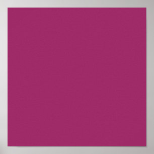 Affiche Amarant (M&P) (couleur solide)