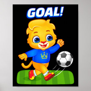 Affiche Amateur de football Joueur de sport Lucas Jouant a