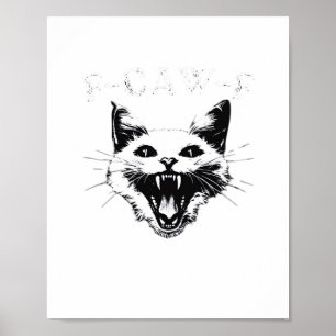 Affiche Amateur de Halloween F-Caw-F drôle Classique