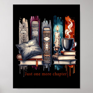 Affiche Amateur de livres, juste un chapitre de plus Cadea