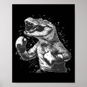 Affiche Amateur de poulpe boxeur Océan Créature marine Kic