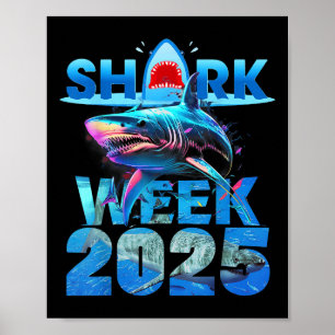 Affiche Amateur de requins 2025 - Semaine de conservation