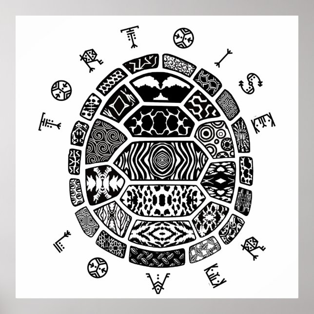 AFFICHE AMATEUR DE TORTUE 1 (Devant)