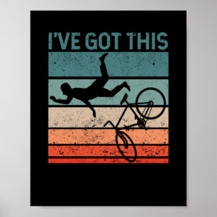 Affiche Amateur de VTT Funny MTB downhill moker