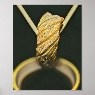 Affiche Amateur japonais de sushi