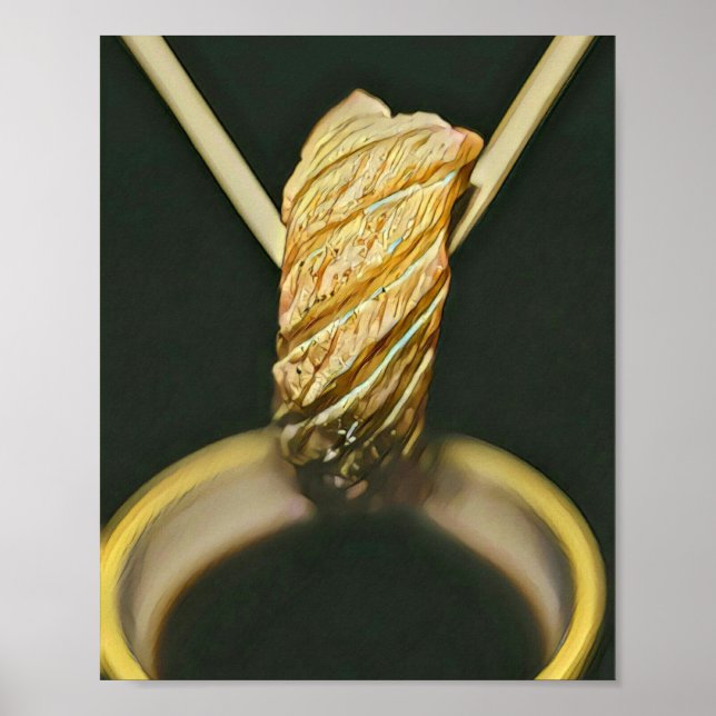 Affiche Amateur japonais de sushi (Devant)