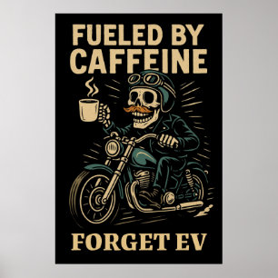 Affiche Amateurs de caféine United