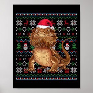 Affiche Amateurs de dragons à épaulettes Xmas Sweater Père