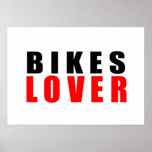 Affiche Amateurs de vélos