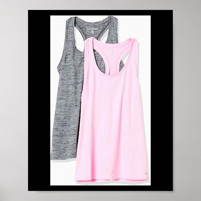 Affiche Amazon Essentials Femme Actif Séchage Rapide Tech  (Devant)