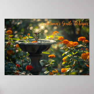 Affiche Amber Autumn Bliss